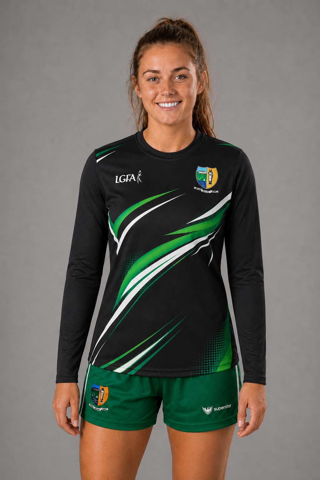 St Molaise LGFA Training Jersey - Long-Sleeved