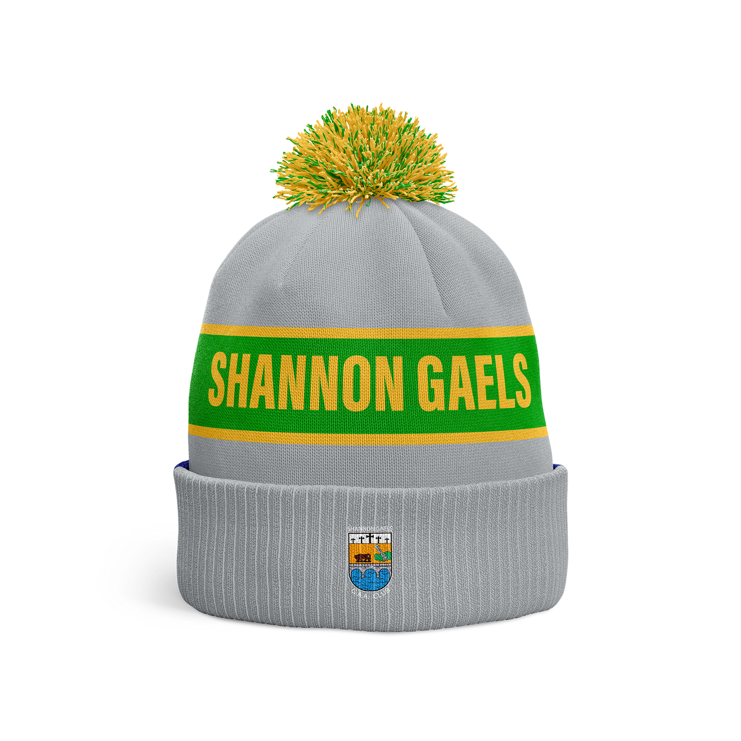 Shannon Gaels GAA Bobble Hat (Grey)