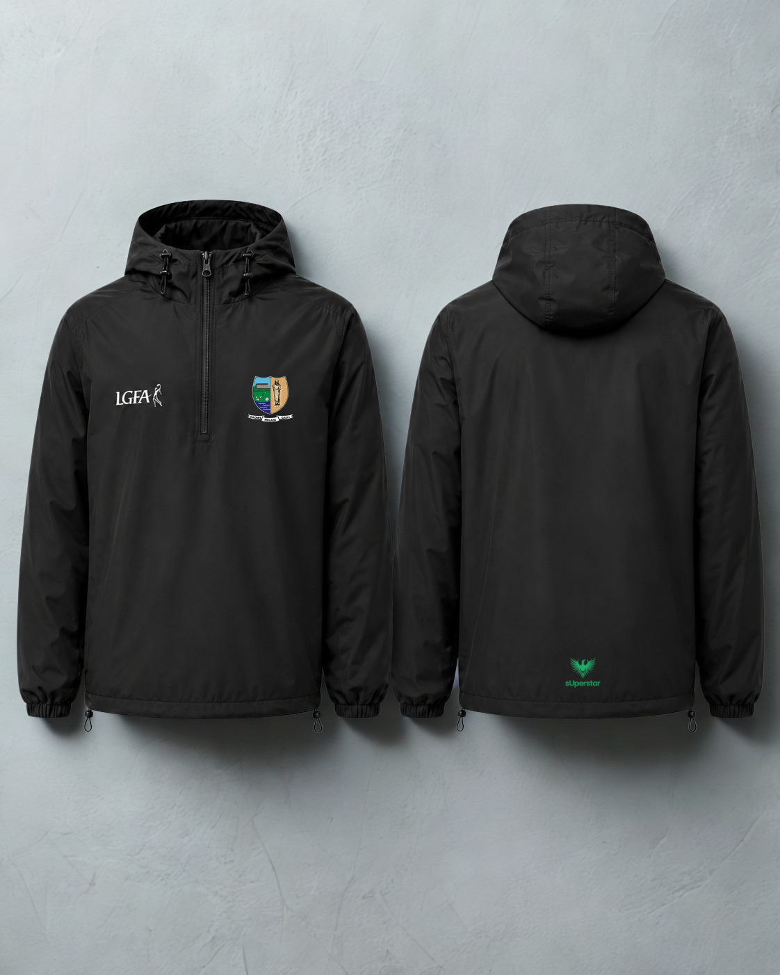 St Molaise LGFA Unisex Lightweight Rain Jacket