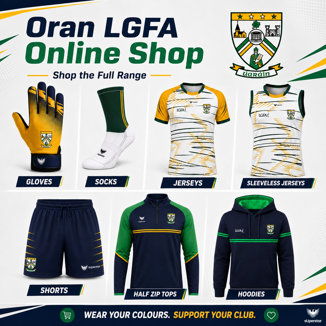 Oran LGFA Sleeveless Jersey