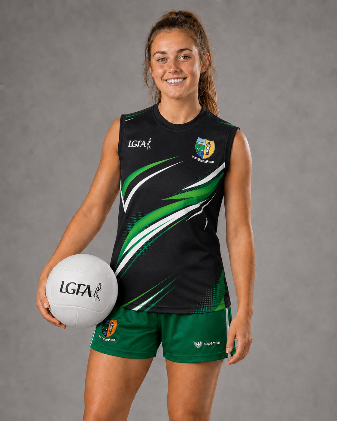 St Molaise LGFA Sleeveless Training Jersey